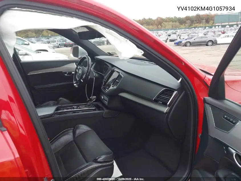 YV4102KM4G1057934 2016 Volvo Xc90 T5 R-Design