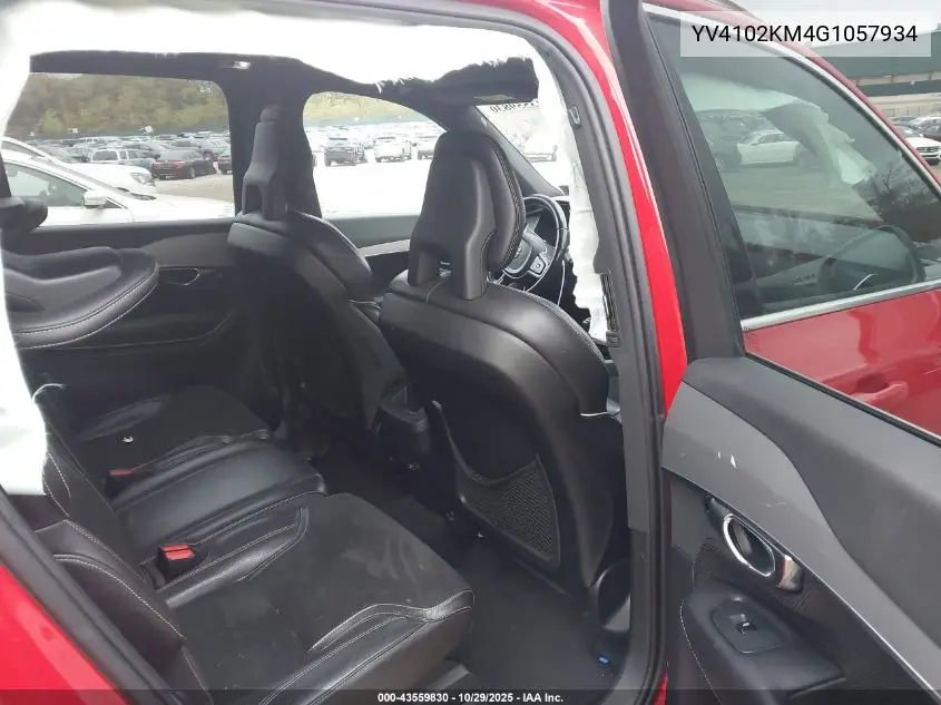 YV4102KM4G1057934 2016 Volvo Xc90 T5 R-Design
