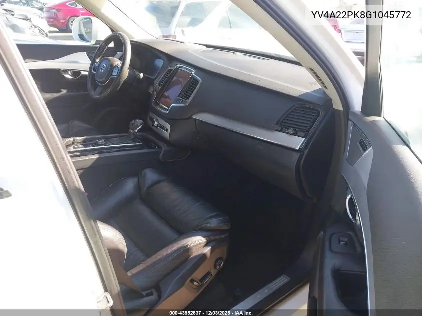 YV4A22PK8G1045772 2016 Volvo Xc90 T6 Momentum