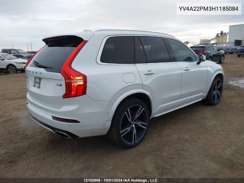 YV4A22PM3H1185084 2017 Volvo Xc90