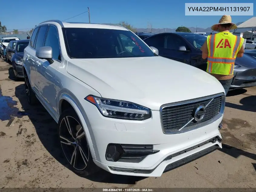 YV4A22PM4H1131907 2017 Volvo Xc90 T6 R-Design