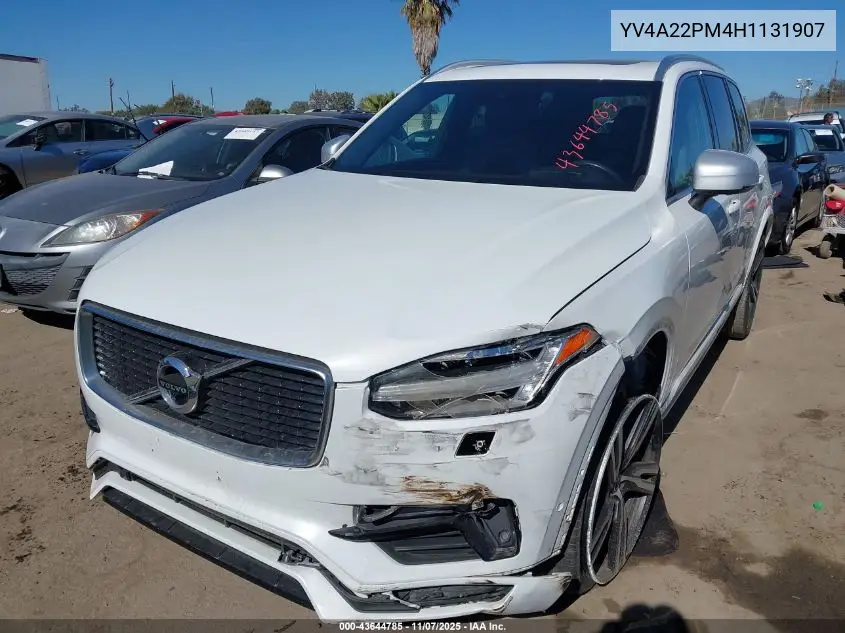 YV4A22PM4H1131907 2017 Volvo Xc90 T6 R-Design
