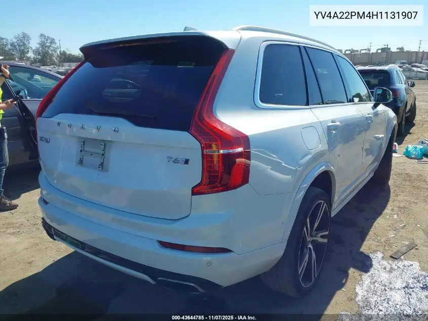 YV4A22PM4H1131907 2017 Volvo Xc90 T6 R-Design