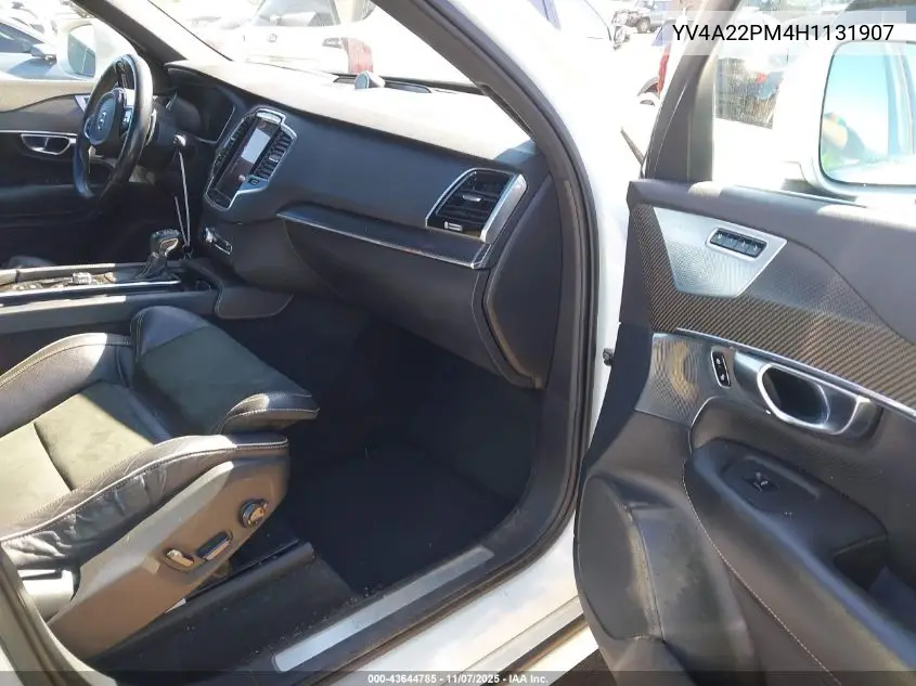 YV4A22PM4H1131907 2017 Volvo Xc90 T6 R-Design
