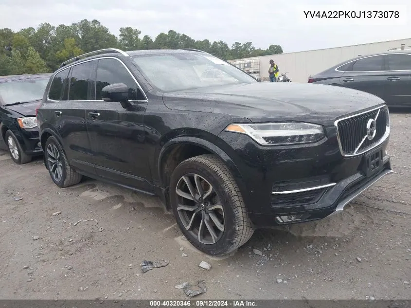 YV4A22PK0J1373078 2018 Volvo Xc90 T6