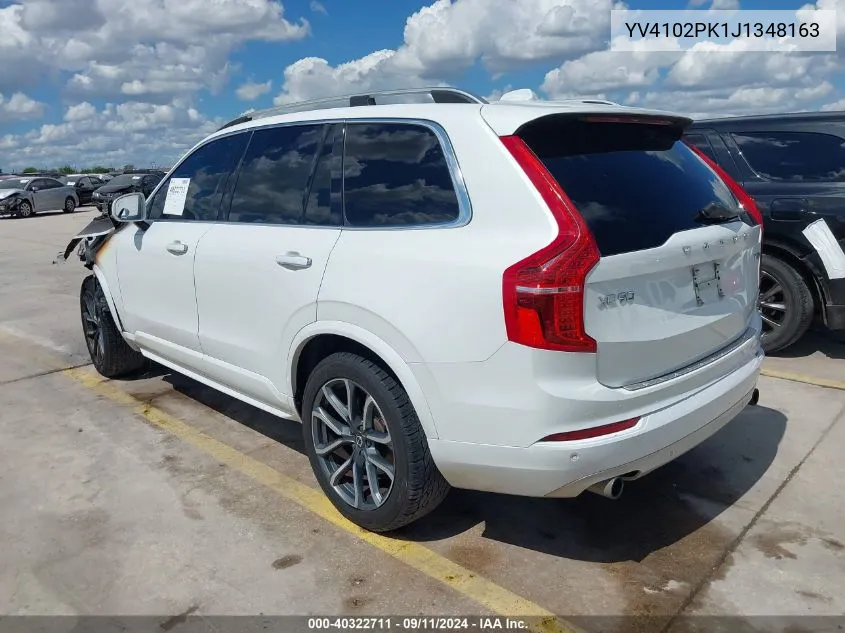 YV4102PK1J1348163 2018 Volvo Xc90 T5 Momentum