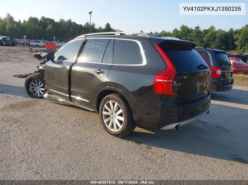 2018 Volvo Xc90 T5 VIN: YV4102PKXJ1350235 Lot: 40357215