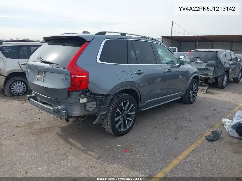 YV4A22PK6J1213142 2018 Volvo Xc90 T6 Momentum