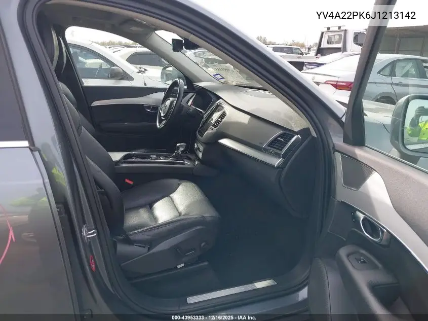 YV4A22PK6J1213142 2018 Volvo Xc90 T6 Momentum