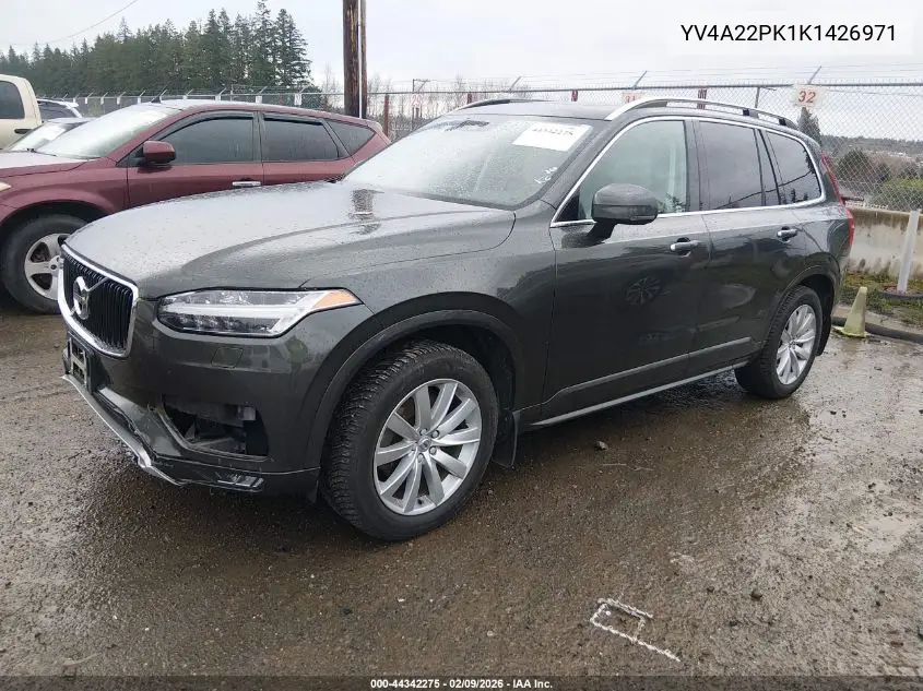 YV4A22PK1K1426971 2019 Volvo Xc90 T6 Momentum