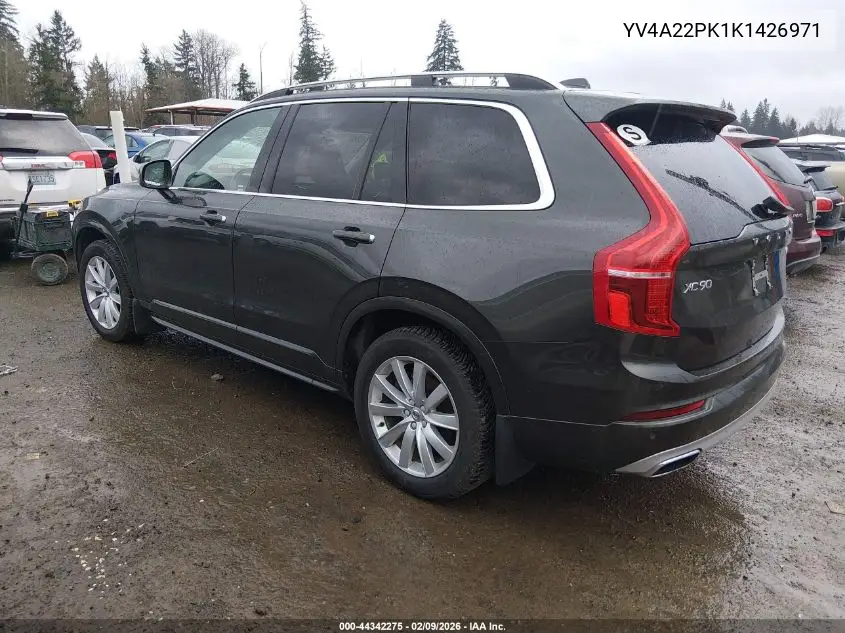 YV4A22PK1K1426971 2019 Volvo Xc90 T6 Momentum