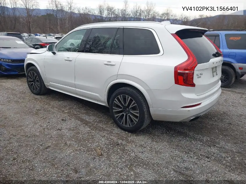 YV4102PK3L1566401 2020 Volvo Xc90 T5 Momentum 7 Passenger