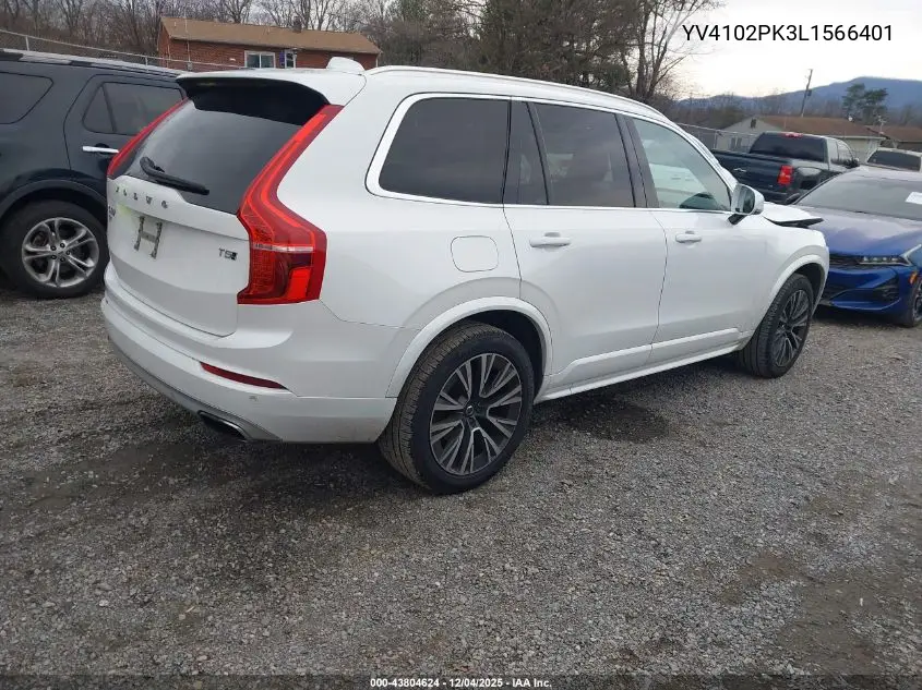 YV4102PK3L1566401 2020 Volvo Xc90 T5 Momentum 7 Passenger