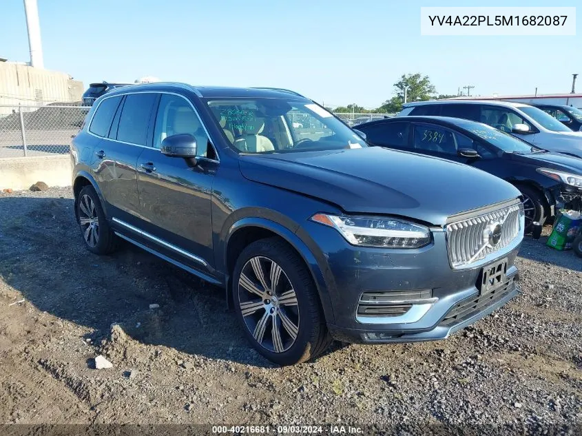 YV4A22PL5M1682087 2021 Volvo Xc90 T6 Inscription 7 Passenger