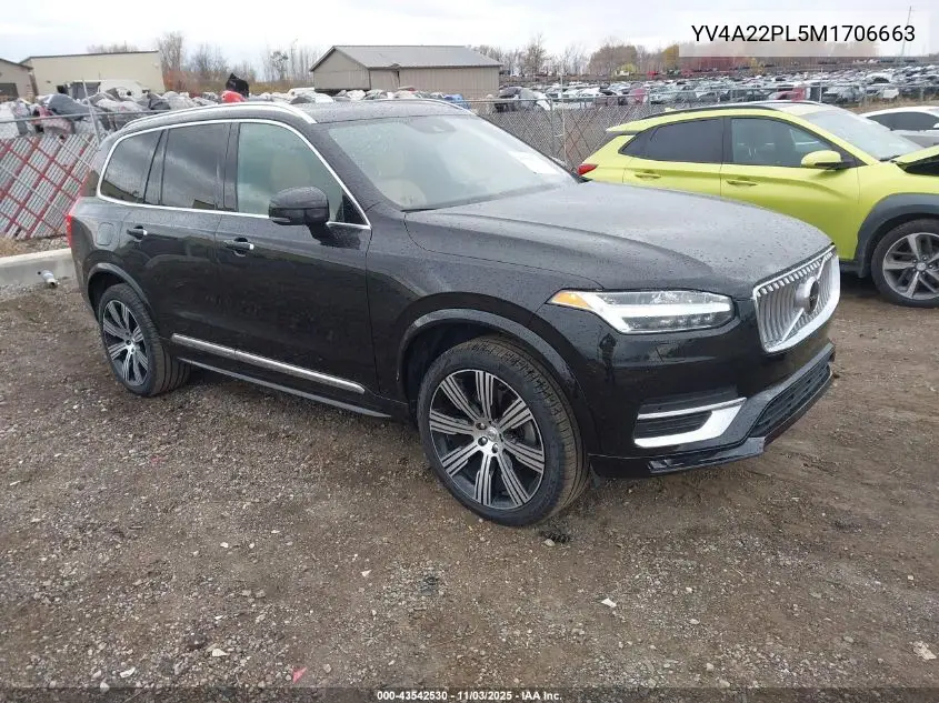 YV4A22PL5M1706663 2021 Volvo Xc90 T6 Inscription 7 Passenger