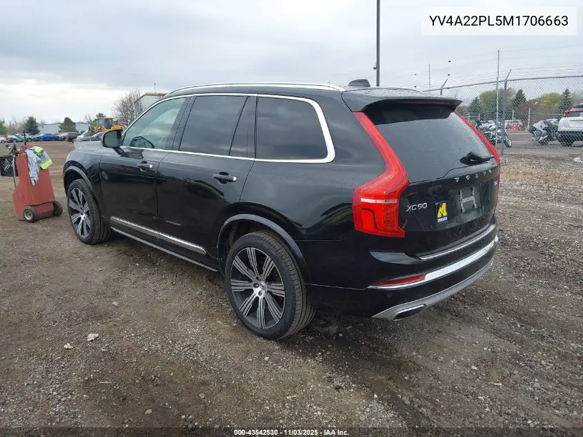 YV4A22PL5M1706663 2021 Volvo Xc90 T6 Inscription 7 Passenger