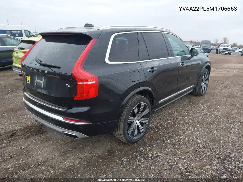 YV4A22PL5M1706663 2021 Volvo Xc90 T6 Inscription 7 Passenger