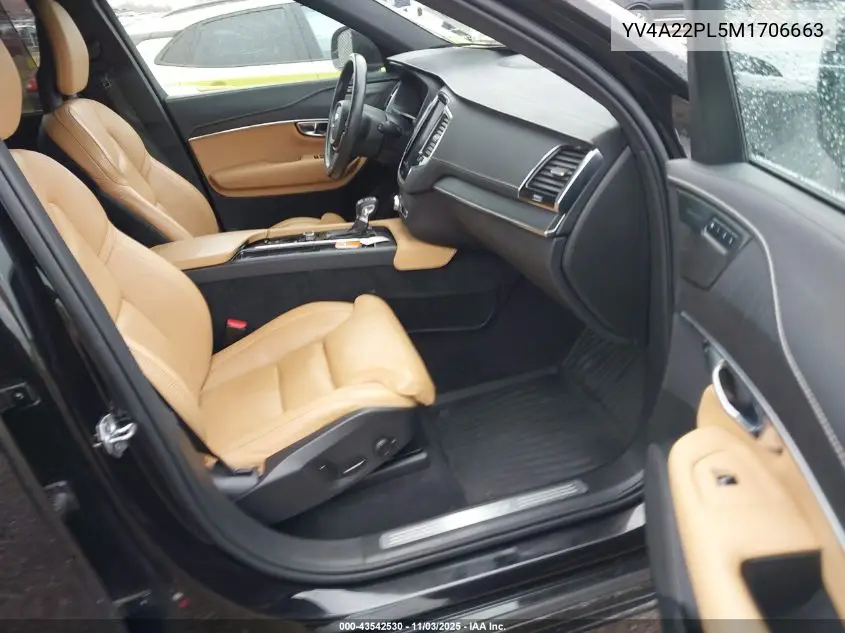 YV4A22PL5M1706663 2021 Volvo Xc90 T6 Inscription 7 Passenger