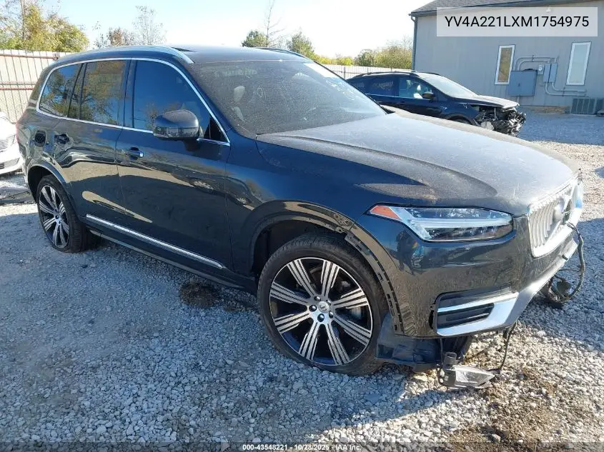 YV4A221LXM1754975 2021 Volvo Xc90 T6 Inscription 6 Passenger