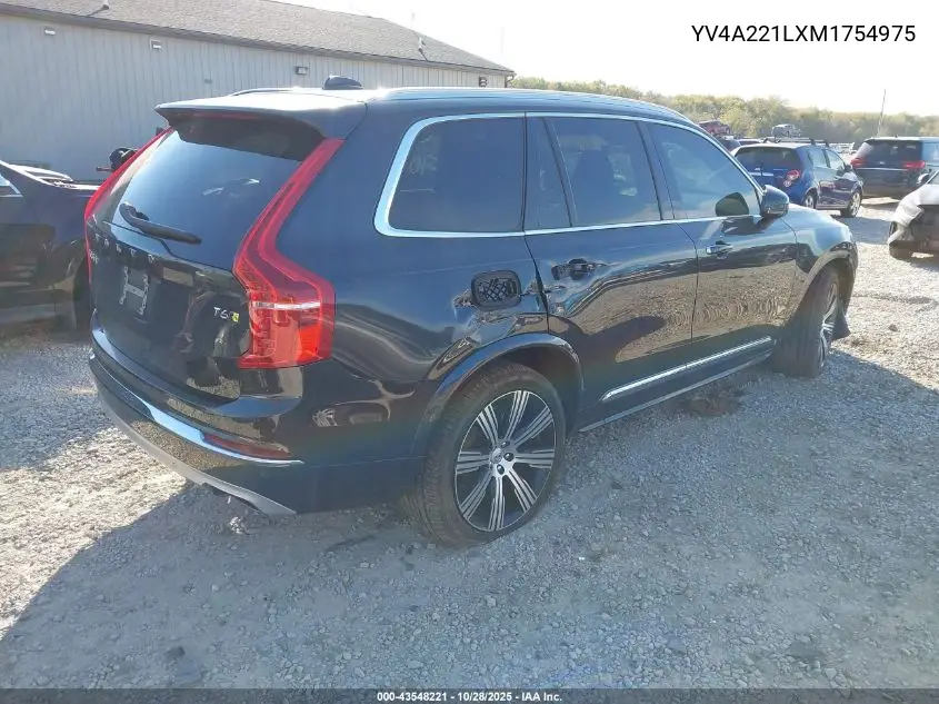 YV4A221LXM1754975 2021 Volvo Xc90 T6 Inscription 6 Passenger