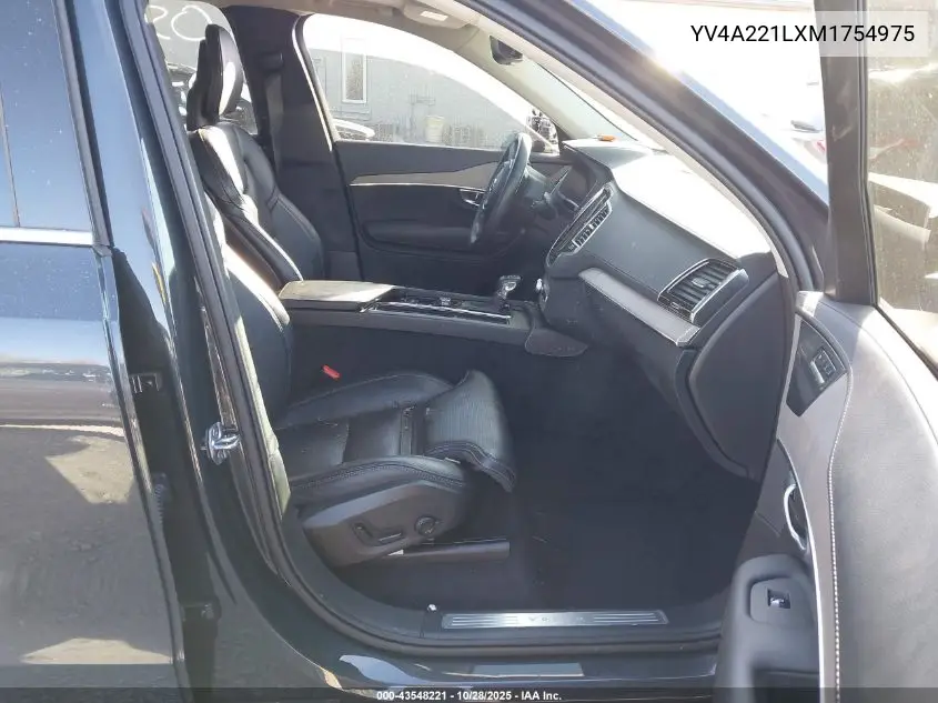 YV4A221LXM1754975 2021 Volvo Xc90 T6 Inscription 6 Passenger