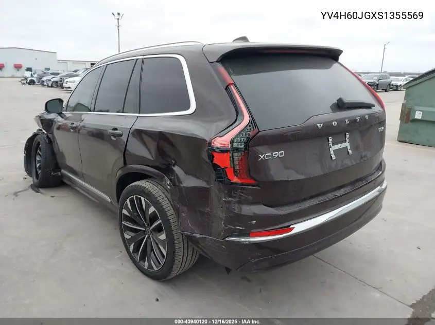 YV4H60JGXS1355569 2025 Volvo Xc90 Plug-In Hybrid T8 Ultra 6-Seater