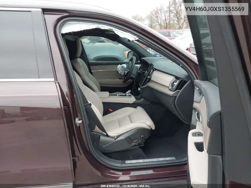 YV4H60JGXS1355569 2025 Volvo Xc90 Plug-In Hybrid T8 Ultra 6-Seater
