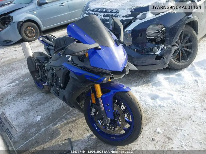 JYARN39N0KA001134 2019 Yamaha Yamaha