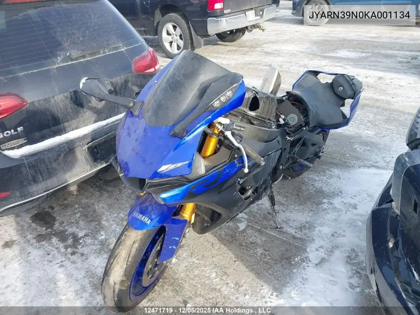 JYARN39N0KA001134 2019 Yamaha Yamaha
