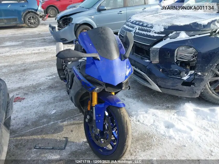 JYARN39N0KA001134 2019 Yamaha Yamaha