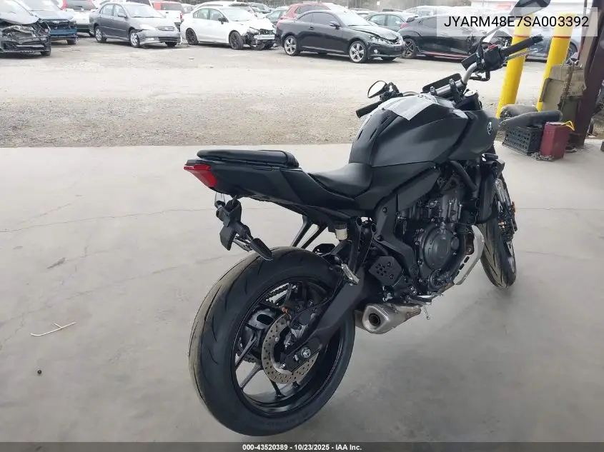 JYARM48E7SA003392 2025 Yamaha Mtn690