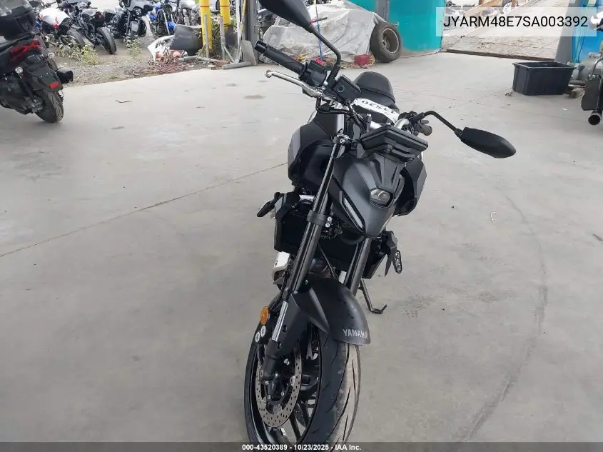 JYARM48E7SA003392 2025 Yamaha Mtn690