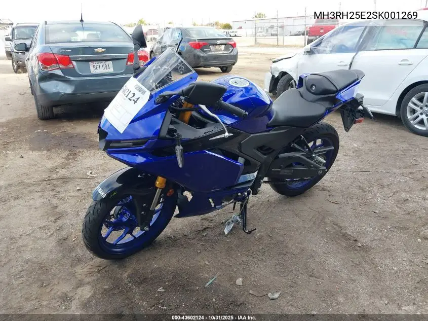 MH3RH25E2SK001269 2025 Yamaha Yfz320 A