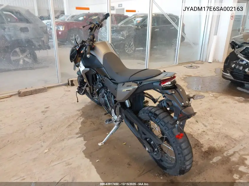 JYADM17E6SA002163 2025 Yamaha Xtz690
