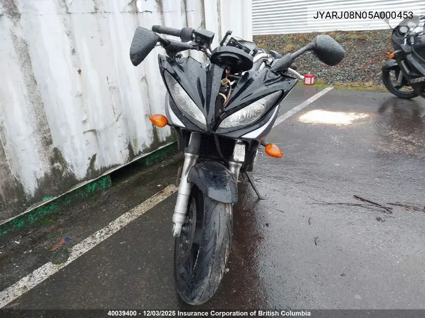 JYARJ08N05A000453 2005 Yamaha Fz5
