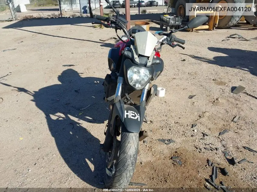 JYARM06EXFA004120 2015 Yamaha Fz07