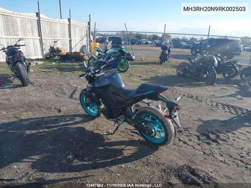 MH3RH20N9RK002503 2024 Yamaha Mt-03