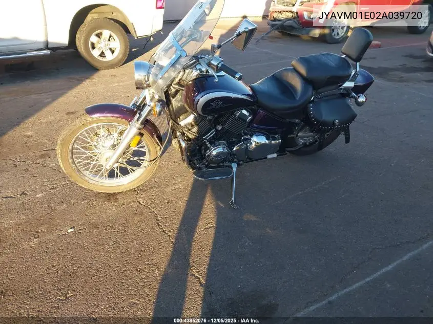 JYAVM01E02A039720 2002 Yamaha Xvs65 A