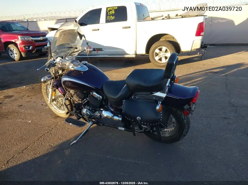 JYAVM01E02A039720 2002 Yamaha Xvs65 A