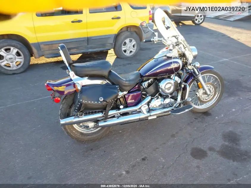 JYAVM01E02A039720 2002 Yamaha Xvs65 A