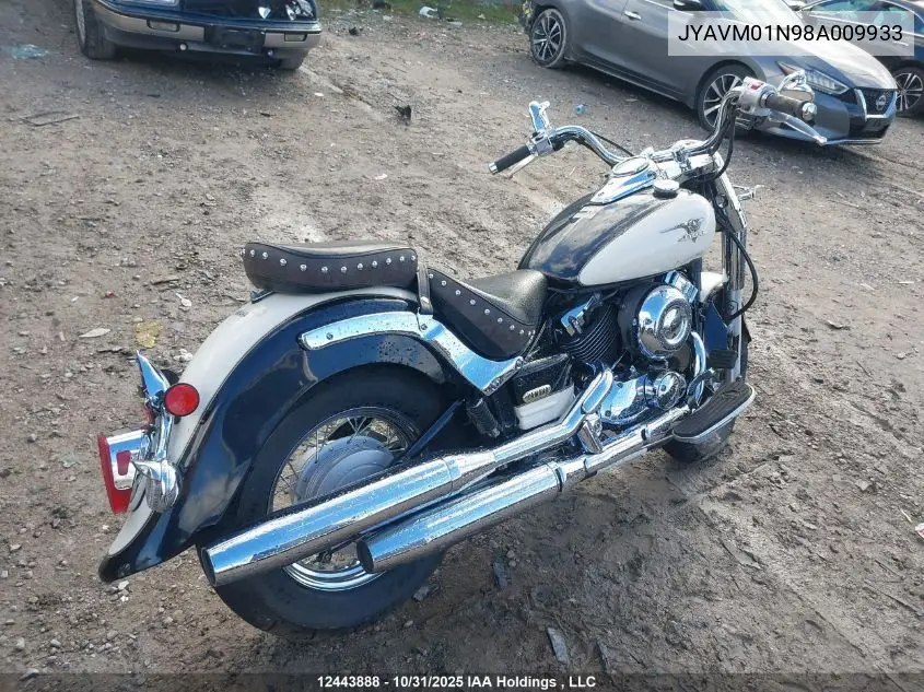 JYAVM01N98A009933 2008 Yamaha Xvs650 A/At