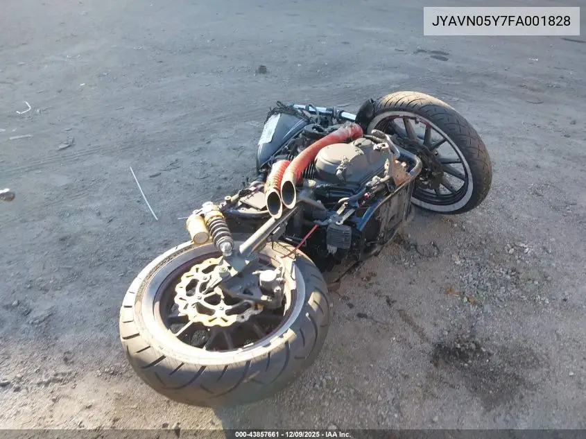 JYAVN05Y7FA001828 2015 Yamaha Xvs950 Cu/Cuc
