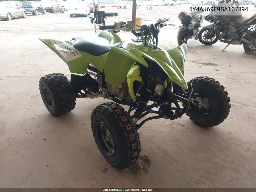 2025 Yamaha Yfz450 R VIN: 5Y4AJ69E9SA107894 Lot: 45046695