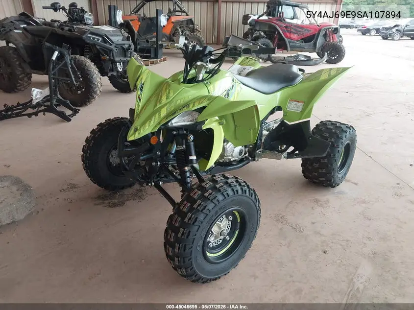 2025 Yamaha Yfz450 R VIN: 5Y4AJ69E9SA107894 Lot: 45046695