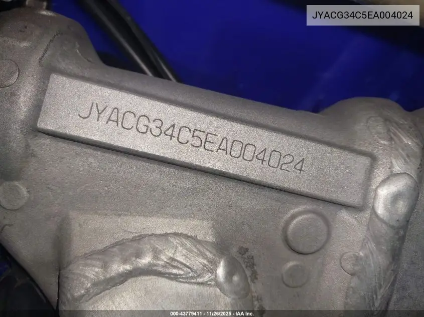 JYACG34C5EA004024 2014 Yamaha Yz250 F