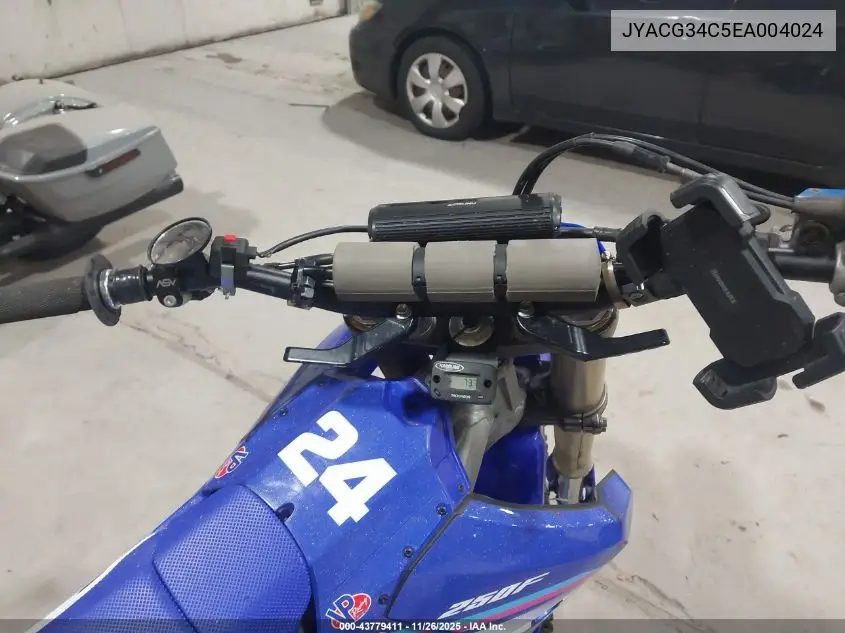 JYACG34C5EA004024 2014 Yamaha Yz250 F