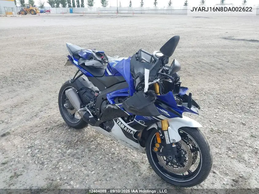 JYARJ16N8DA002622 2013 Yamaha Yzfr6