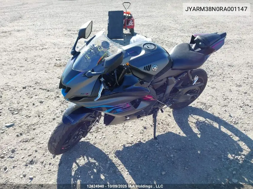 JYARM38N0RA001147 2024 Yamaha Yzfr7
