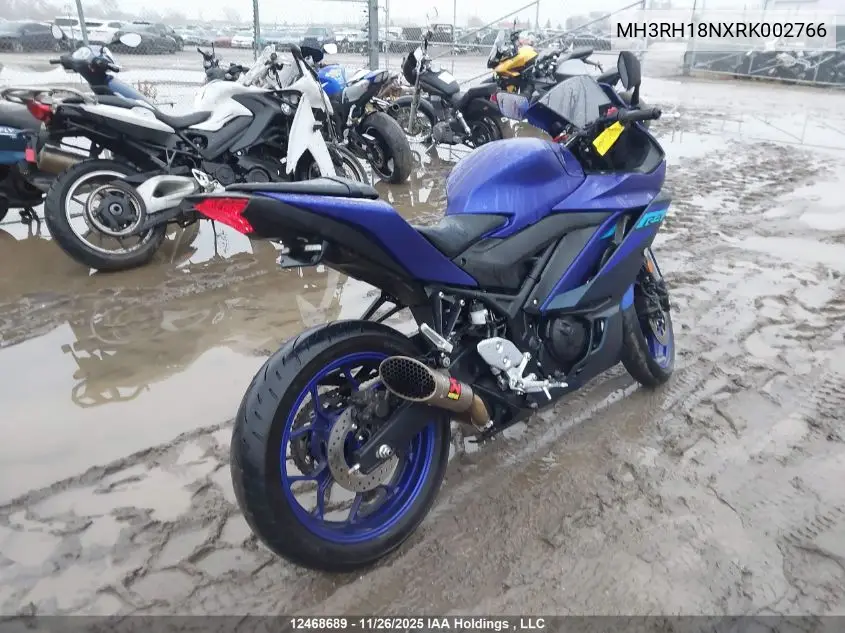 MH3RH18NXRK002766 2024 Yamaha Yzfr3 A