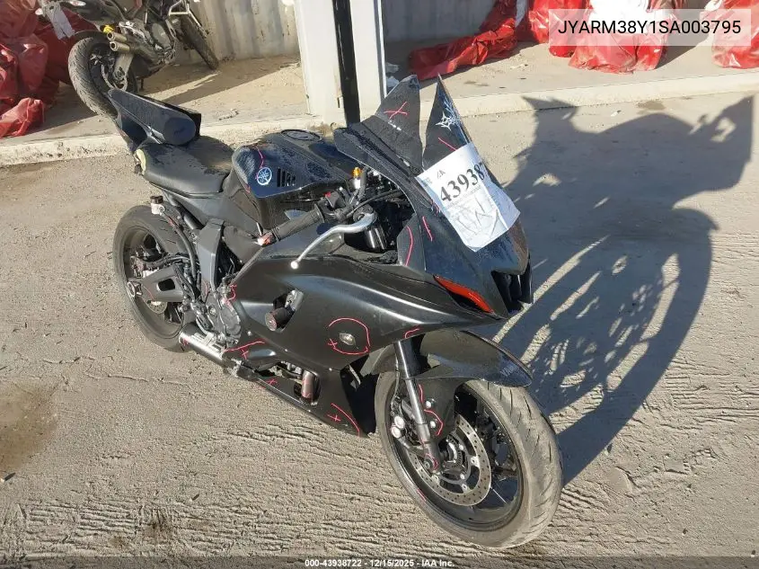 JYARM38Y1SA003795 2025 Yamaha Yzfr7